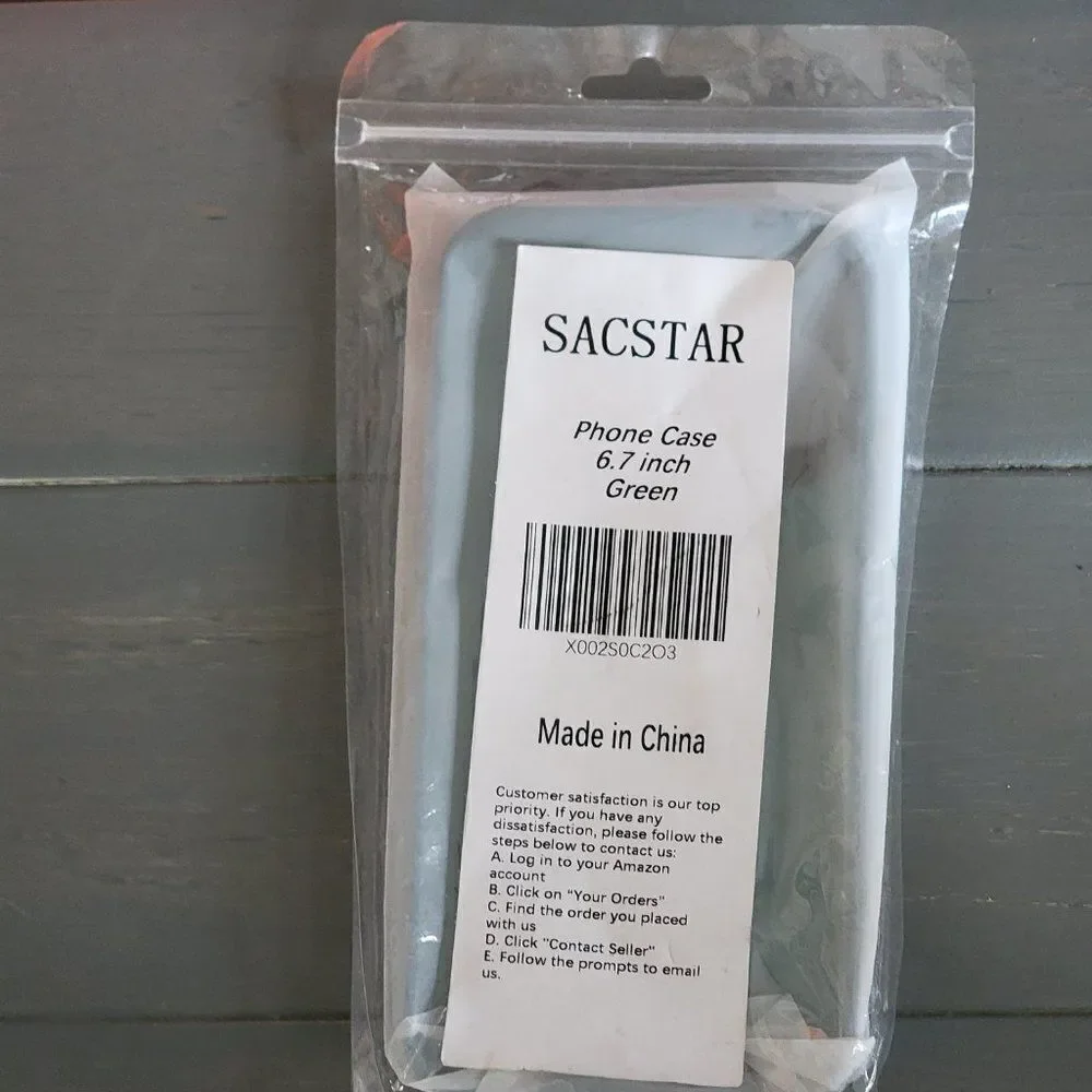 Sacstar Designed for iPhone 12 Pro Max Case Shockproof Protective 6.7 Green
